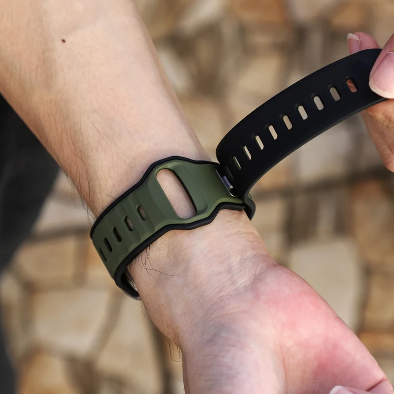 Wirklich Angenehm Apple Smartwatch Silikon Universell Armband