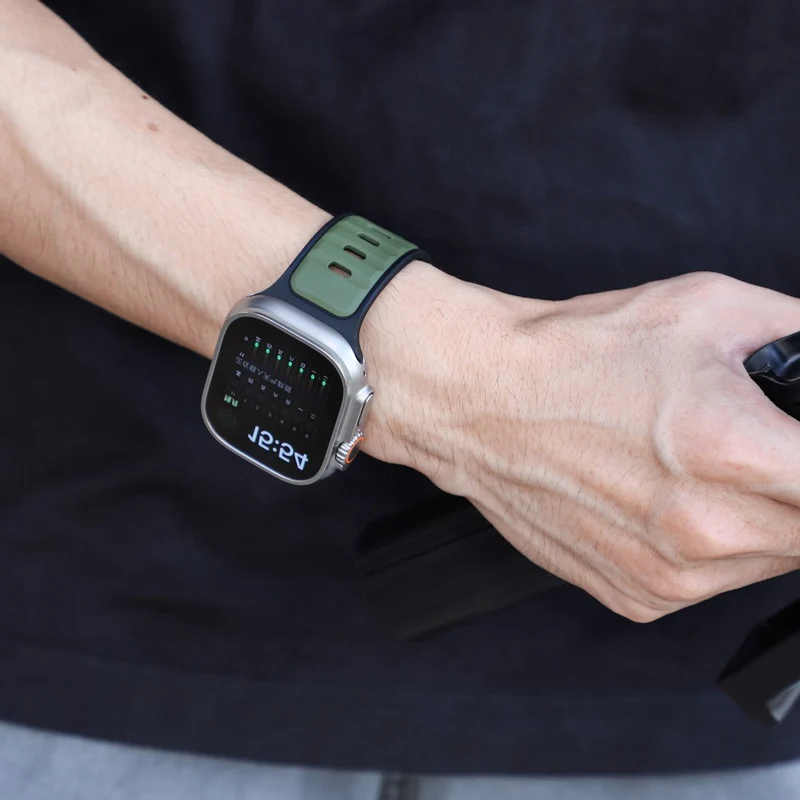 Wirklich Angenehm Apple Smartwatch Silikon Universell Armband