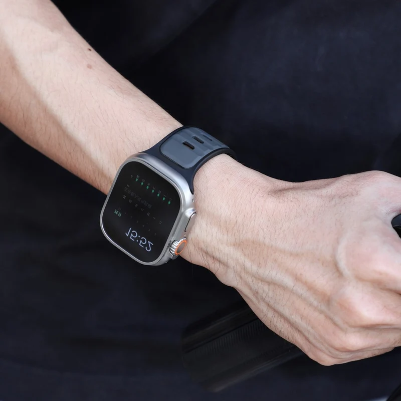 Wirklich Angenehm Apple Smartwatch Silikon Universell Armband