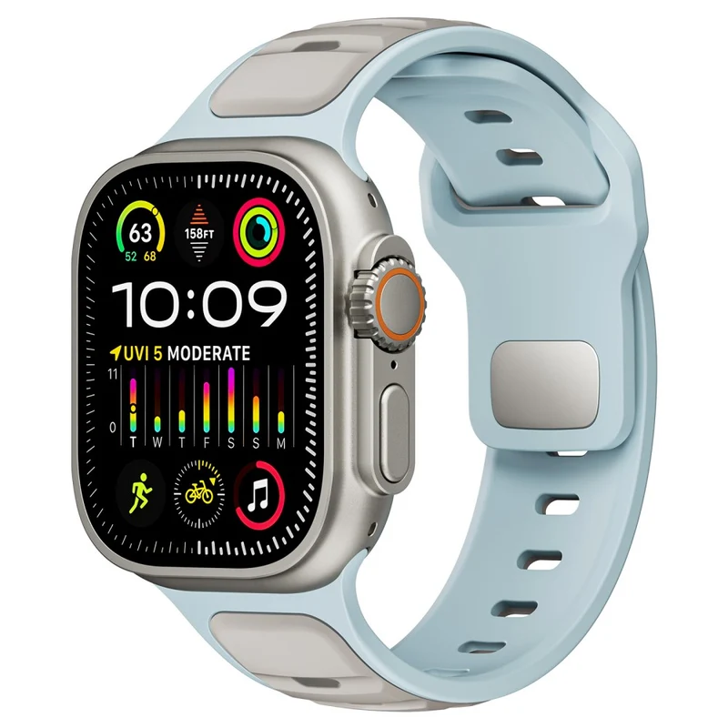 Wirklich Angenehm Apple Smartwatch Silikon Universell Armband