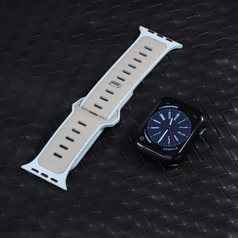 Wirklich Angenehm Apple Smartwatch Silikon Universell Armband