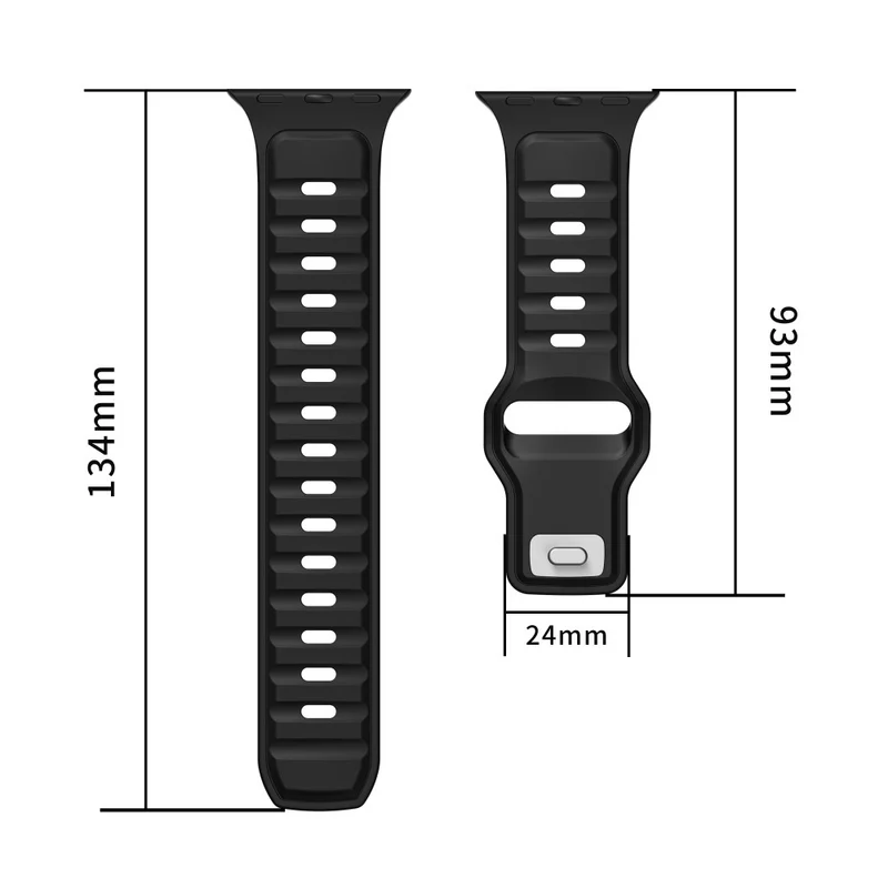 Wirklich Angenehm Apple Smartwatch Silikon Universell Armband