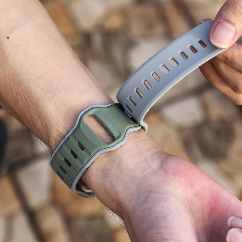 Wirklich Angenehm Apple Smartwatch Silikon Universell Armband