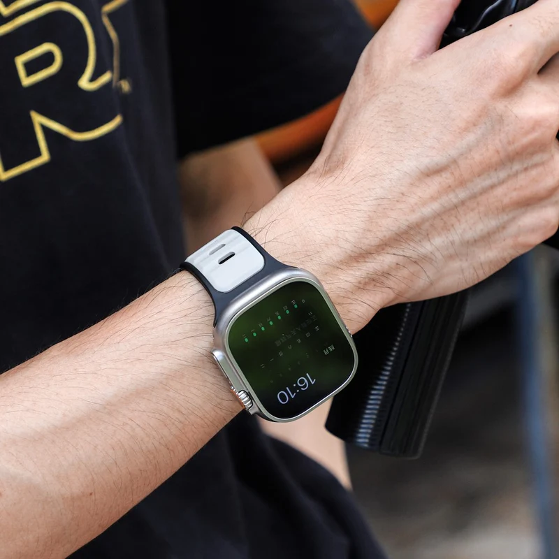 Wirklich Angenehm Apple Smartwatch Silikon Universell Armband