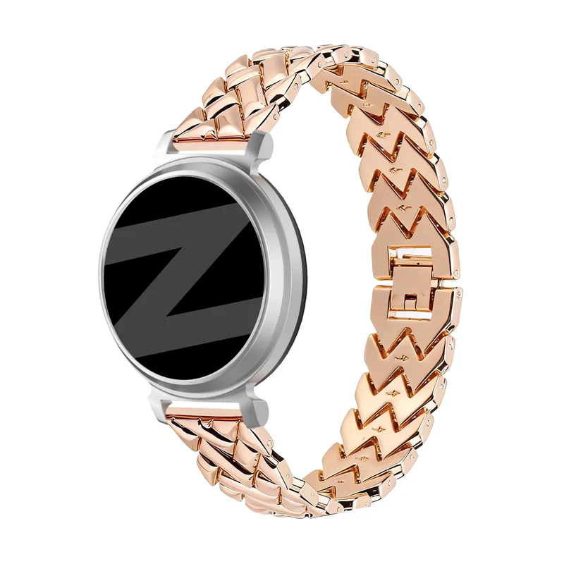 Bandz Garmin Lily 2 Metallarmband 'V-Type' (Roségold)