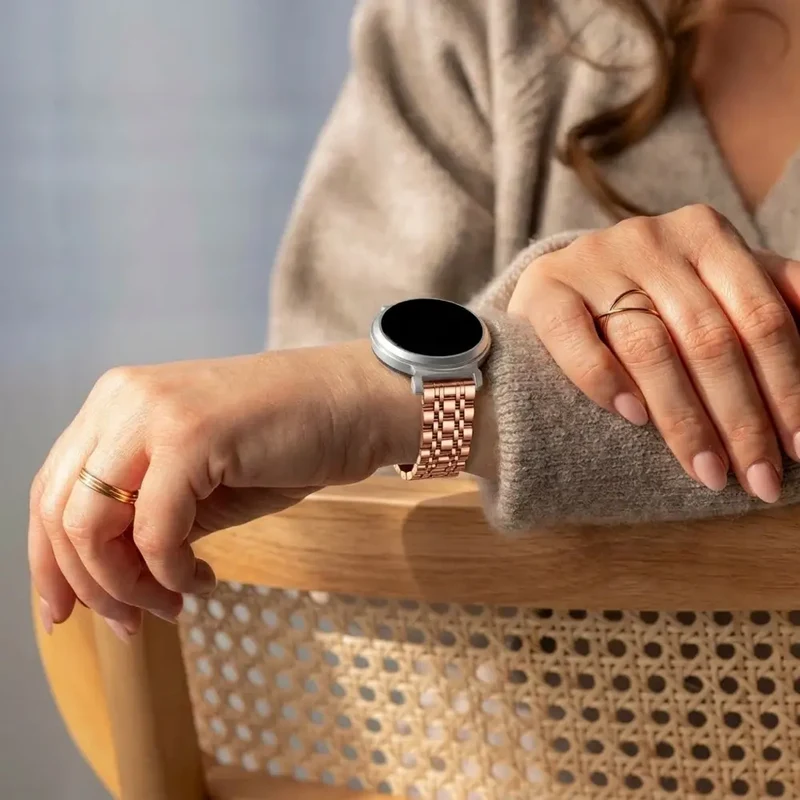 Bandz Zenwatch Lily Stahlarmband 'Deluxe' (Roségold)