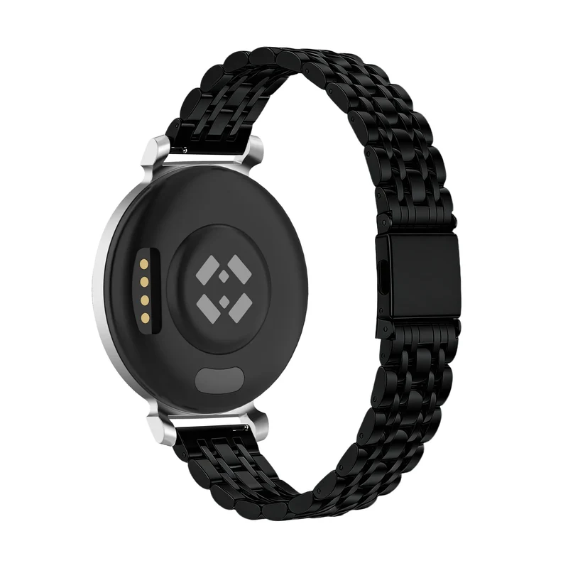 Bandz Zenwatch Lily Stahlarmband 'Deluxe' (Schwarz)
