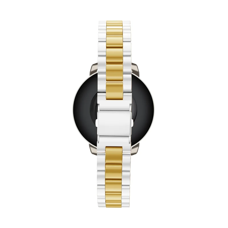 Bandz Garmin Lily 2 Stahlarmband 'Classic' (Silber/Gold)