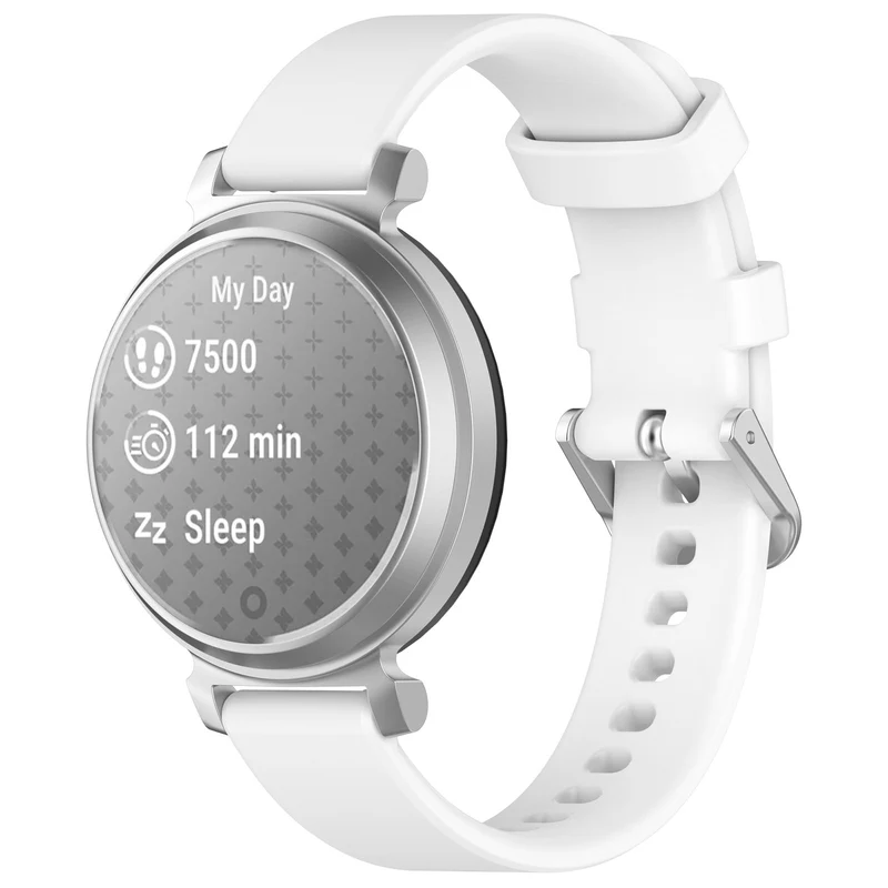 Zenwatch Lily Klassisches Silikonarmband (Weiß)