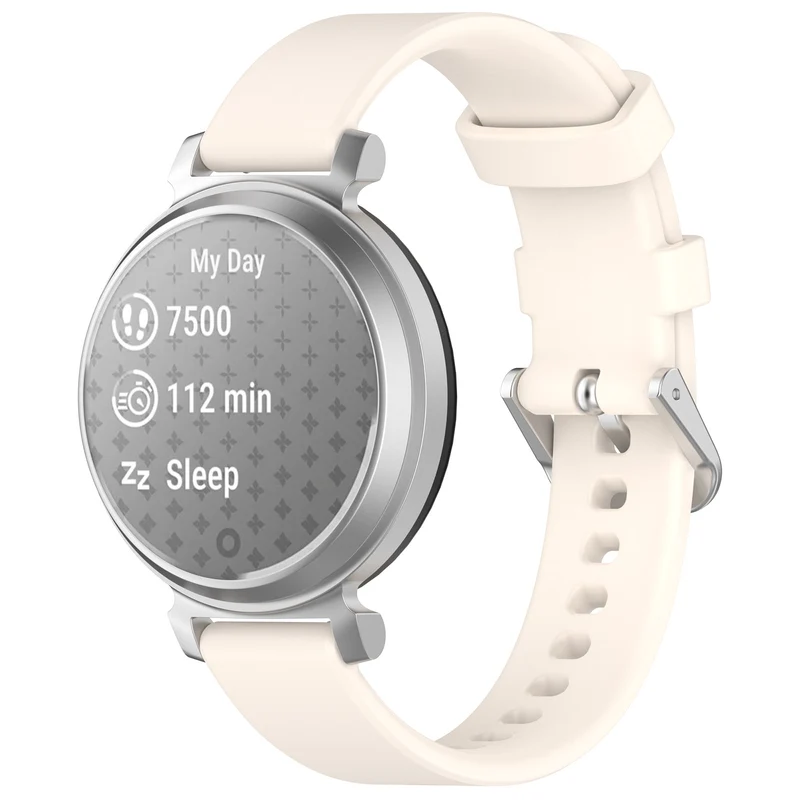 Zenwatch Lily Klassisches Silikonarmband (Polarstern)
