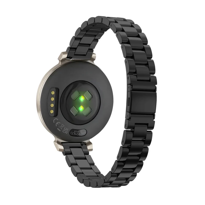 Bandz Zenwatch Lily Stahlarmband 'Classic' (Schwarz)