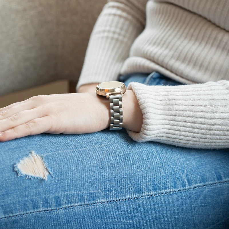 Bandz Zenwatch Lily Stahlarmband 'Classic' (Silber)