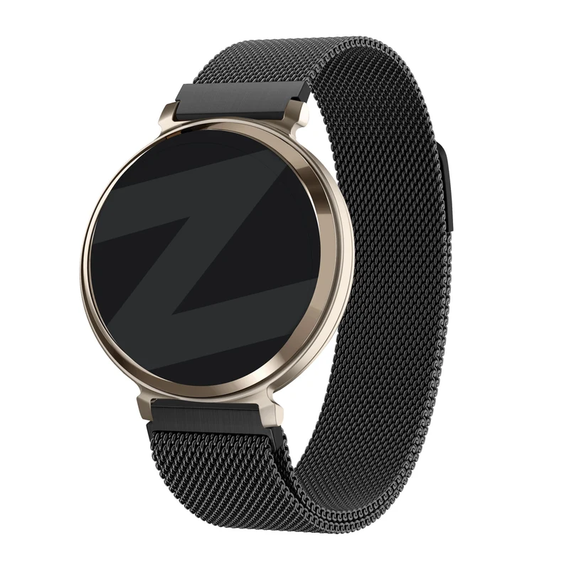 Bandz Zenwatch Lily Milanese Loop Armband (Schwarz)