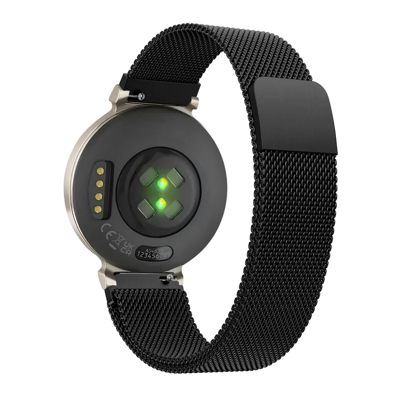 Bandz Zenwatch Lily Milanese Loop Armband (Schwarz)