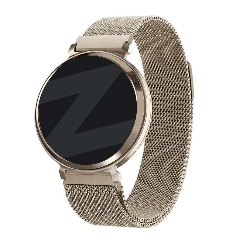 Bandz Zenwatch Lily Milanese Loop Armband (Champagner Gold)