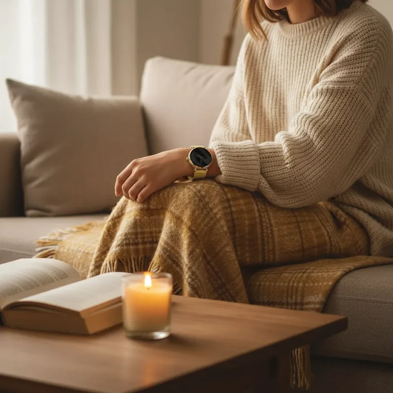 Bandz Zenwatch Lily Milanese Loop Armband (Gold)