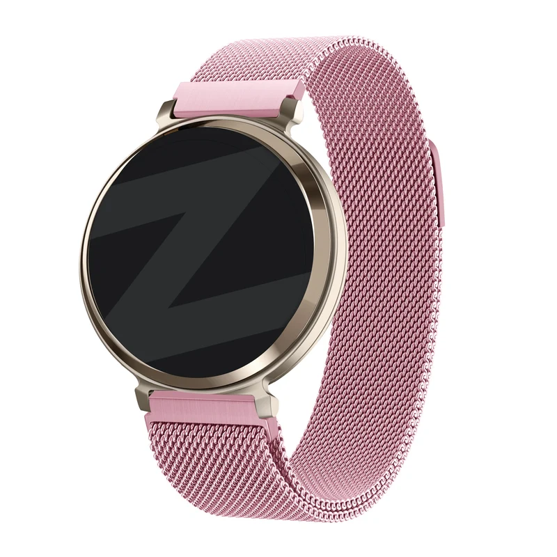 Bandz Zenwatch Lily Milanese Loop Armband (Rosa)