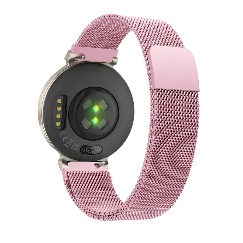 Bandz Zenwatch Lily Milanese Loop Armband (Rosa)