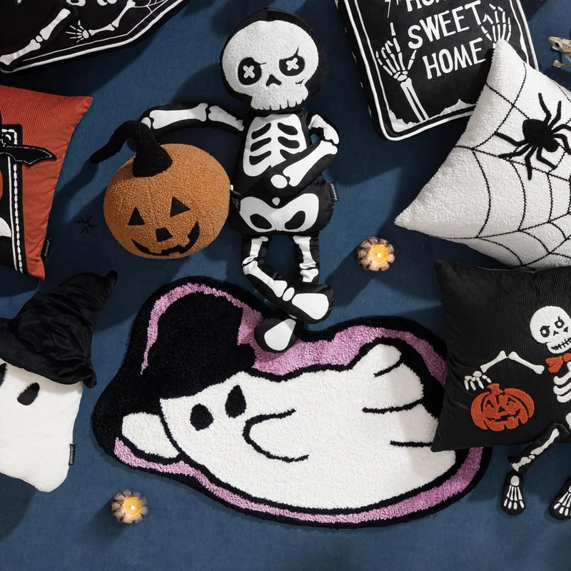 Halloween-Themen Dekorative Spinnennetzmatte für Zuhause