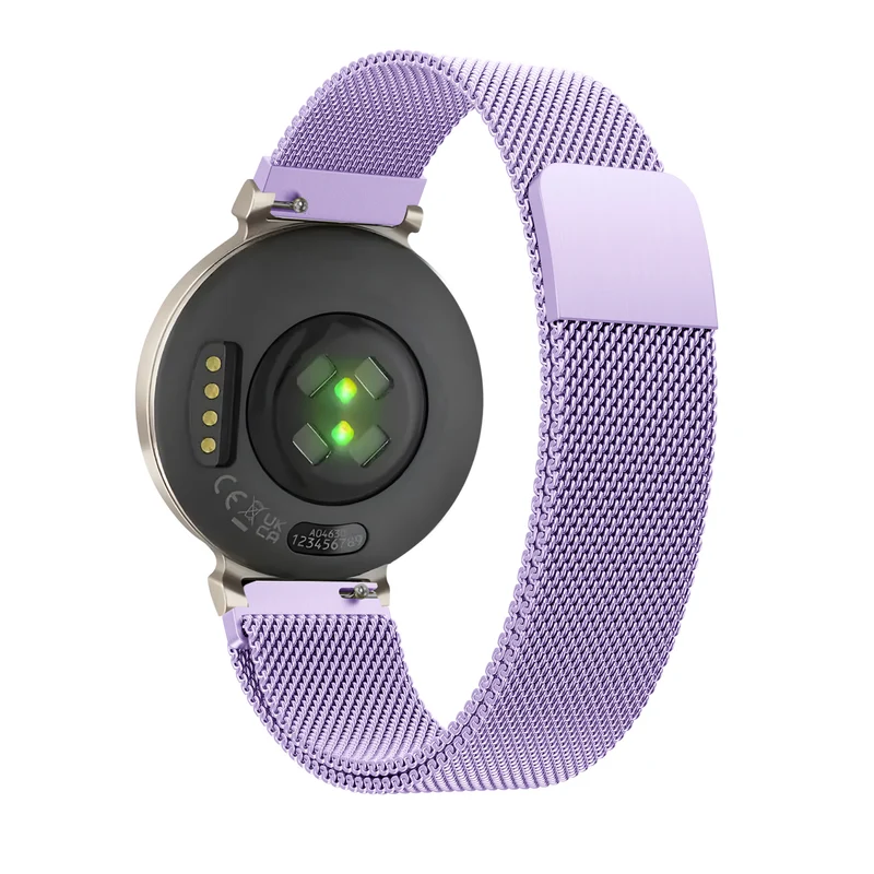 Bandz Zenwatch Lily Milanese Loop Armband (Hell Lila)