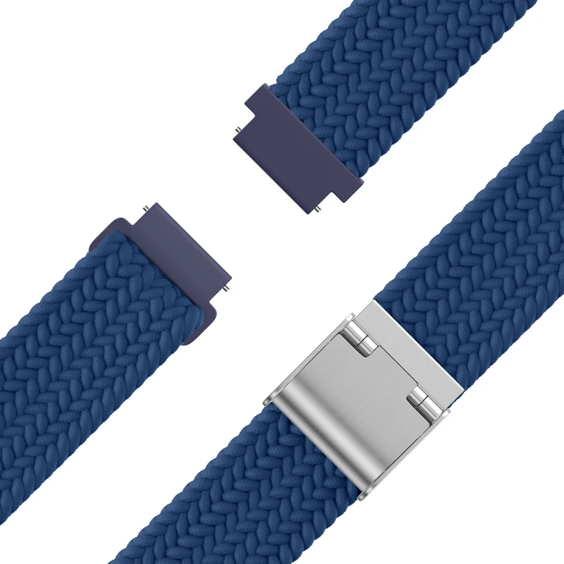 Bandz Zenwatch Lily Gewebtes Nylonarmband (Blau)