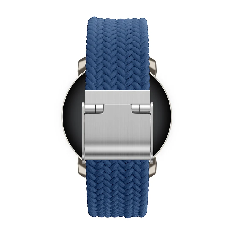 Bandz Zenwatch Lily Gewebtes Nylonarmband (Blau)