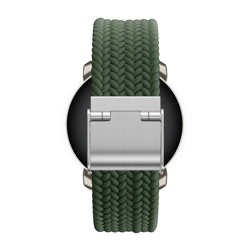 Bandz Zenwatch Lily Gewebtes Nylonarmband (Grün)