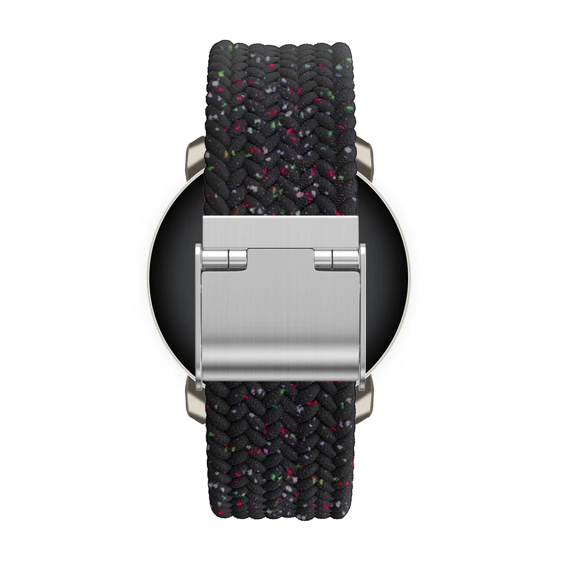 Bandz Zenwatch Lily Gewebtes Nylonarmband (Schwarz)