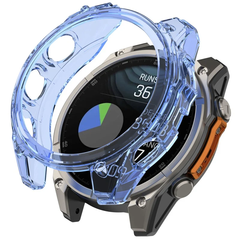 Garmin Fenix 8 51mm Transparent Silikon Bumper