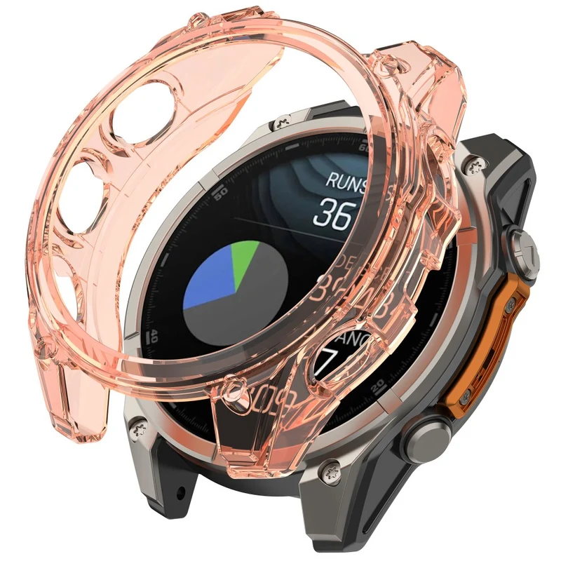 Garmin Fenix 8 51mm Transparent Silikon Bumper
