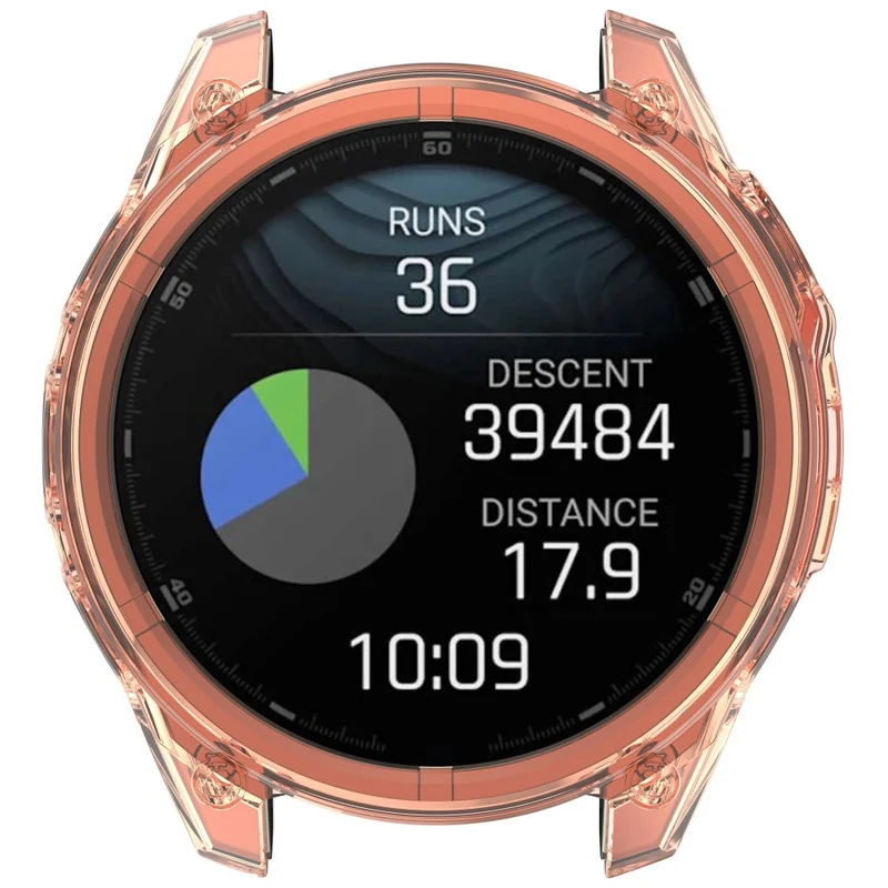 Garmin Fenix 8 51mm Transparent Silikon Bumper