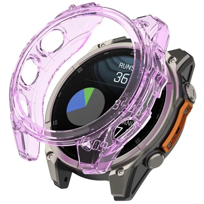 Garmin Fenix 8 51mm Transparent Silikon Bumper