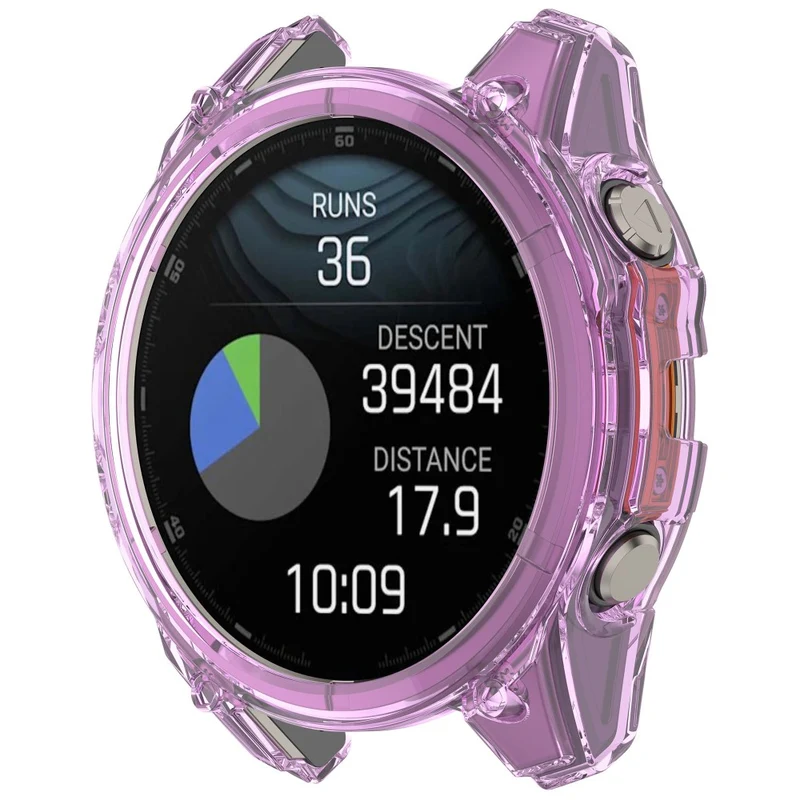Garmin Fenix 8 51mm Transparent Silikon Bumper