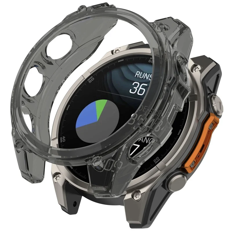 Garmin Fenix 8 51mm Transparent Silikon Bumper