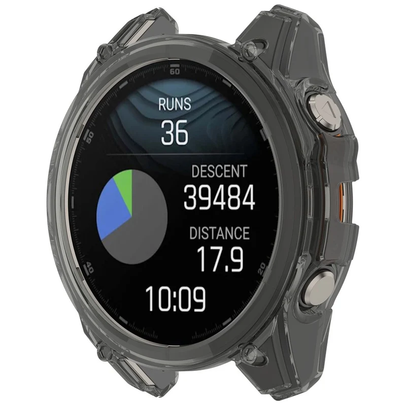 Garmin Fenix 8 51mm Transparent Silikon Bumper
