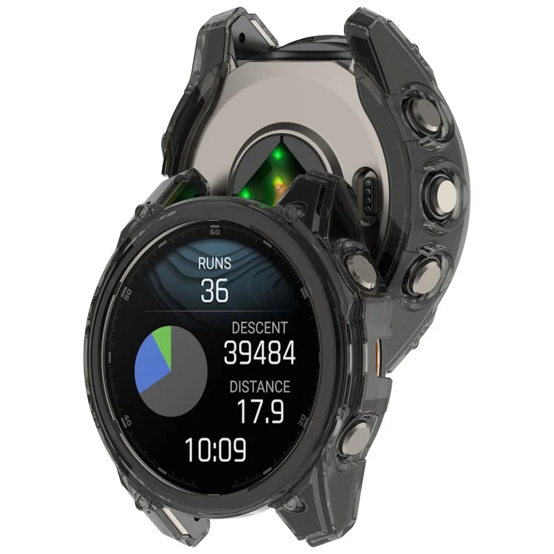 Garmin Fenix 8 51mm Transparent Silikon Bumper