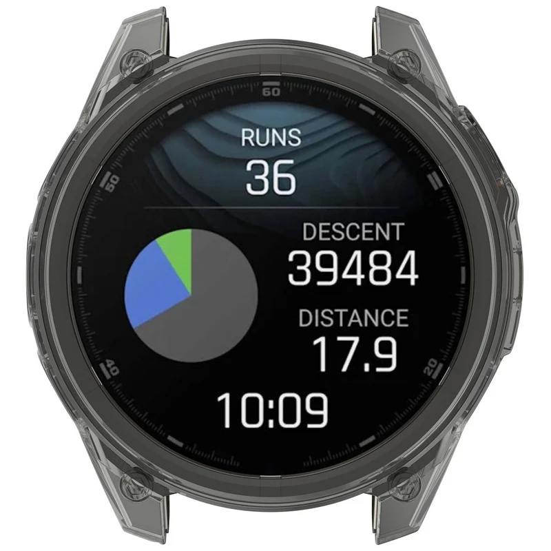 Garmin Fenix 8 51mm Transparent Silikon Bumper