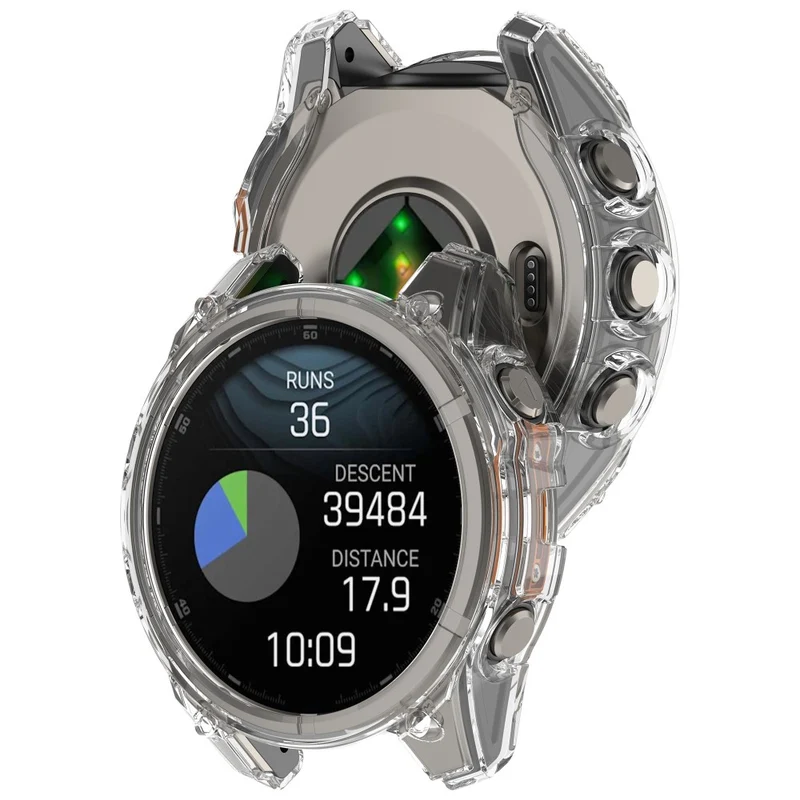 Garmin Fenix 8 51mm Transparent Silikon Bumper