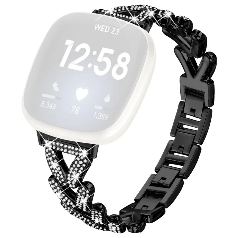 Unglaublich Schön Fitbit Versa 3 / Fitbit Sense Metall Armband