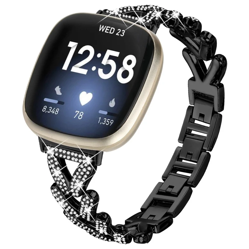 Unglaublich Schön Fitbit Versa 3 / Fitbit Sense Metall Armband