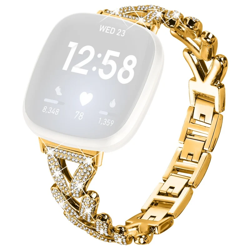 Unglaublich Schön Fitbit Versa 3 / Fitbit Sense Metall Armband