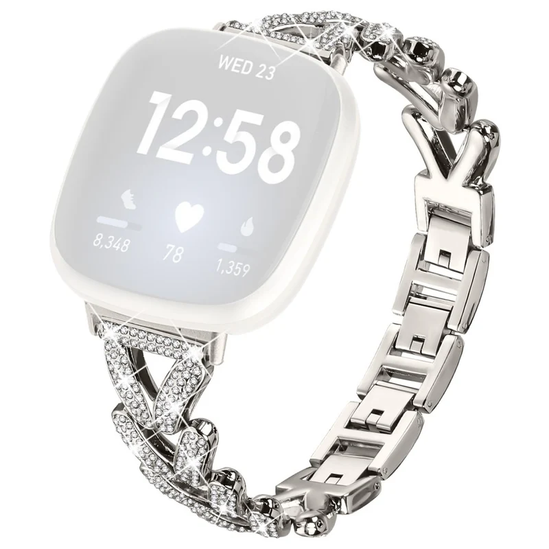 Unglaublich Schön Fitbit Versa 3 / Fitbit Sense Metall Armband