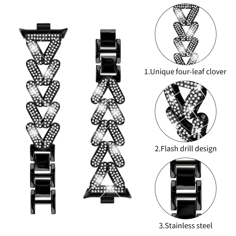 Super Cool Xiaomi Smart Band 8 Pro Metall Armband
