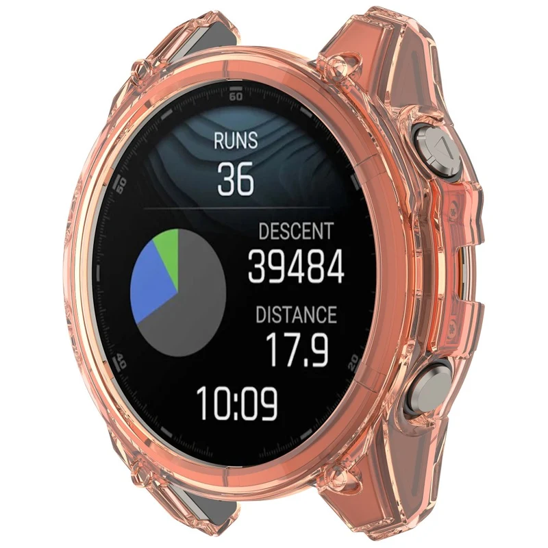 Garmin Fenix 8 43mm Transparent Silikon Bumper