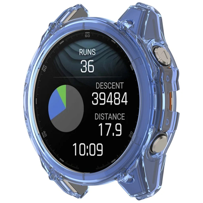 Garmin Fenix 8 43mm Transparent Silikon Bumper