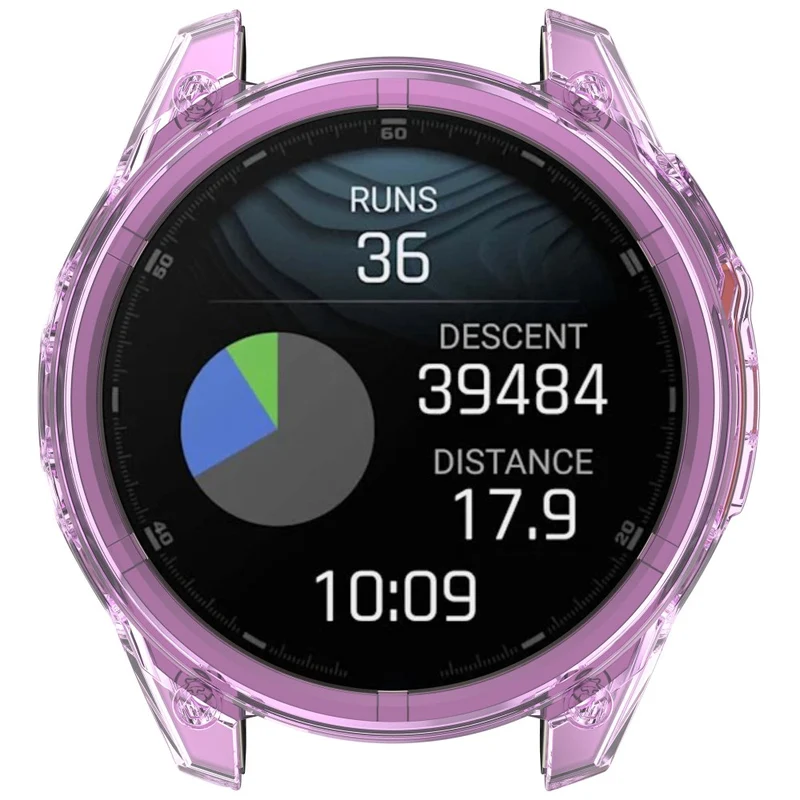 Garmin Fenix 8 43mm Transparent Silikon Bumper