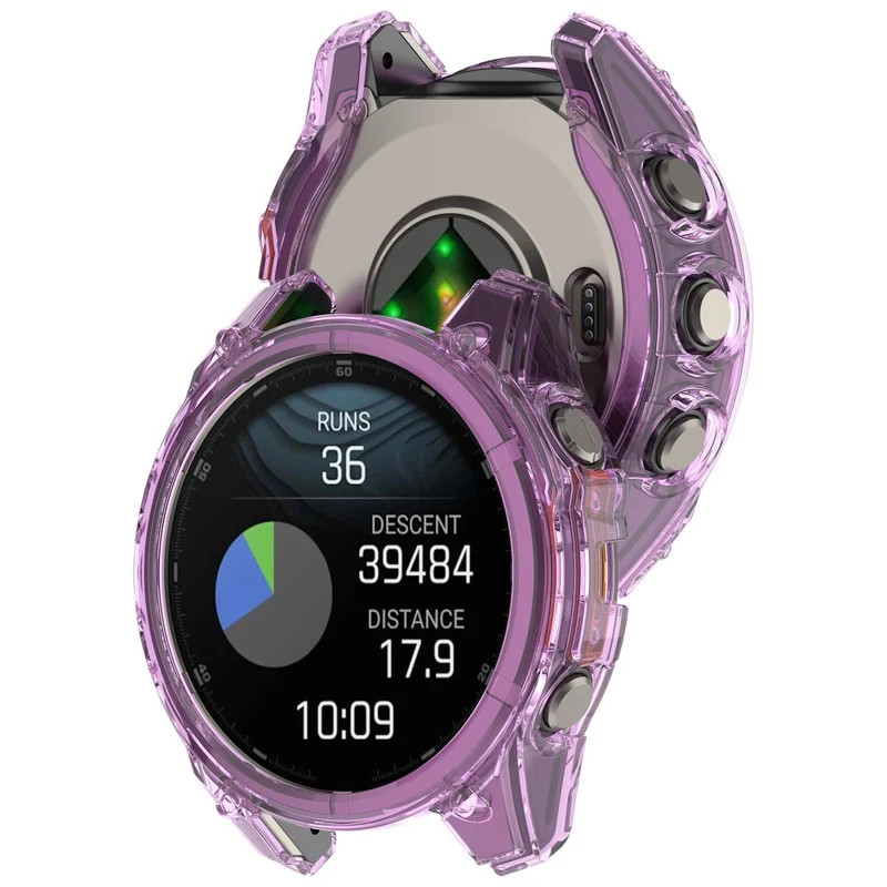 Garmin Fenix 8 47mm Transparent Silikon Bumper