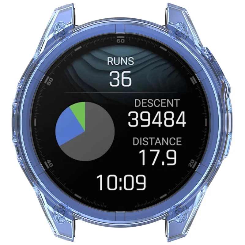 Garmin Fenix 8 47mm Transparent Silikon Bumper