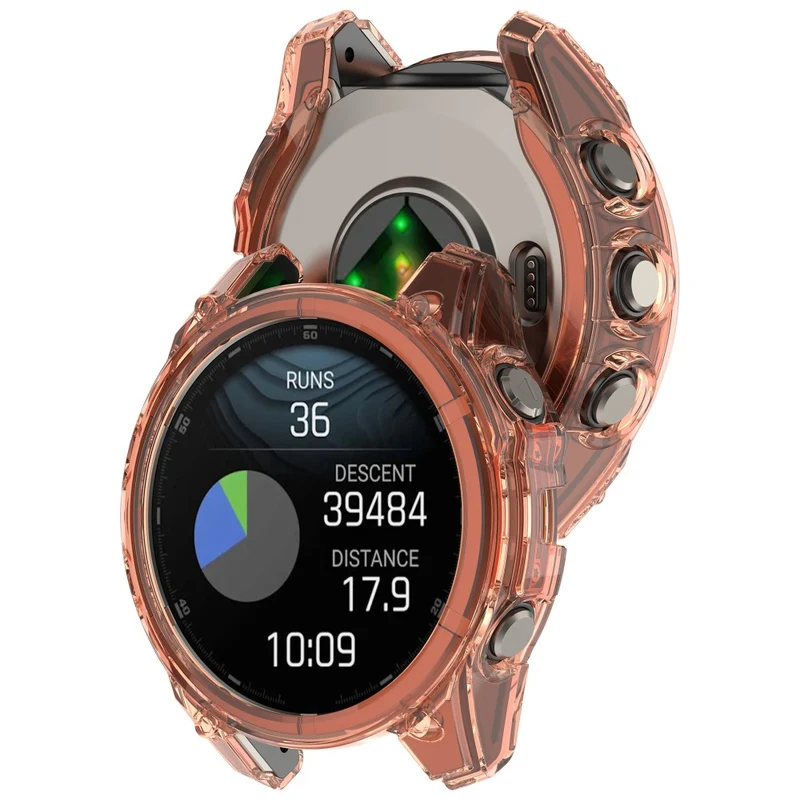 Garmin Fenix 8 47mm Transparent Silikon Bumper