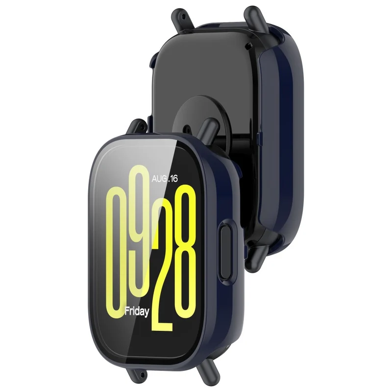 Dauerhaft Xiaomi Redmi Watch 5 Lite Hülle mit Displayschutz in Glas und Plastik